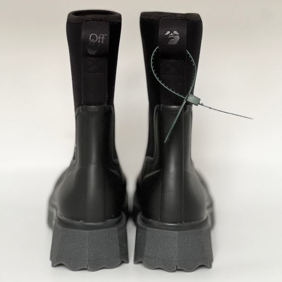 Off-White Sponge Rubber Rainboot - Picture 6 of 13